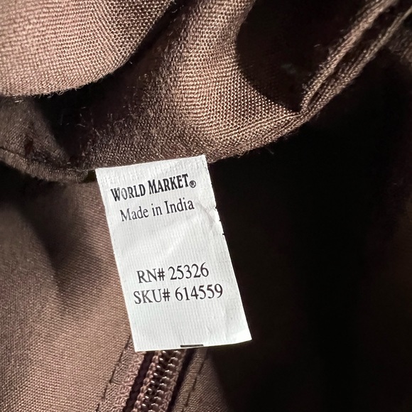 World Market woven Rug Boho Style Medium Bag - Picture 6 of 7